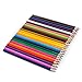 KALE Assorted Colors Long Drawing Pencils/Colored Pencils with Sharpener (Set of 36) Pink