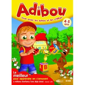 Adibou joue avec les lettres et les chiffres 4-5 ans (vf - French software)