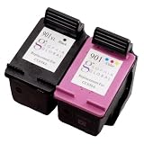 Genuine Hp 901 Black And Hp 901 Color Ink