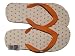 TTT - Orange Dots Flip Flops for Women