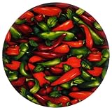 Andreas TR-935 8-Inch Silicone Trivet, Hot Chilis