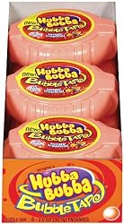 Hubba Bubba Bubble Tape Tangy Tropical, Boxes (Pack of 12)