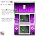 Search : Nintendo DS Lite Fire Purple on Black Tune Tattoo Skin Kit by TuneTattoozTM