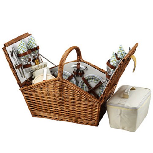 Picnic at Ascot Huntsman Basket for 4, Gazebo