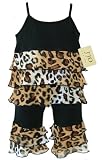 JoJo Designs 2 Piece Leopard Print Rhumba Outfit, 12 to 18 Months