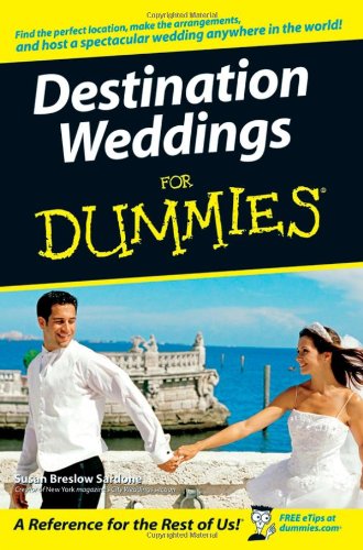 Destination Weddings For Dummies Books