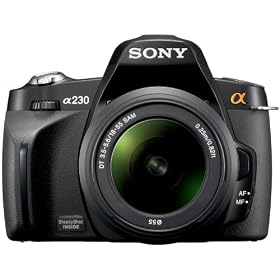 Sony Alpha A230L Digital SLR Camera With 18-55 mm Lens