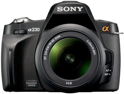 Sony Alpha A230L Digital SLR Camera With 1855 mm Lens Picture