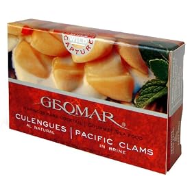 Geomar Chilean Gourmet Seafood-Pacific Clams, 3.2 Ounces by Geomar Shellfish