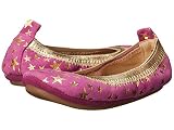 [ヨシ サムラ] Yosi Samra Kids ガールズ Sammie Foil Printed Stars (Toddler) フラットシューズ Vivid Violet/Pure Gold Ho