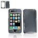 51gnUw3UcCL. SL75  Carbon Fiber Design Protex Snap On Cover Hard Case Cell Phone Protector for Apple iPhone 3G i phone [Beyond Cell Packaging]