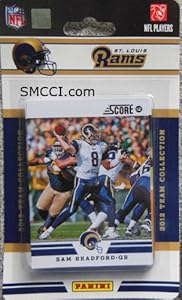 2012 Score St. Louis Rams Factory Sealed 12 Card Team Set Including Sam Bradford, Steven Jackson, James Laurinaitis, Chris Long, Brandon Gibson, Lance Kendricks, Danario Alexander, Brian Quick, Chris Givens, Isaiah Pead, Janoris Jenkins and Michael Brockers.