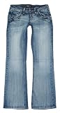Only Damen Bootcut Jeans Auto Low Bootcut Chiara RO862
