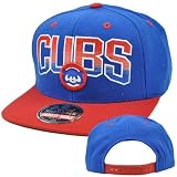 MLB American Needle Retro Snapback Cap Hat Hayes Flat Bill Wool Chicago Cubs