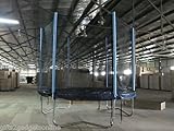 10FT (8 POLES) REPLACEMENT TRAMPOLINE SAFETY-NET ENCLOSURE SURROUND SAFE FREE DELIVERY