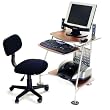 Innovex Medium Cherry Desk and Chair By Leda