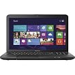 Toshiba C855D-S5103 Laptop Computer / 15.6-inch Display Screen / AMD E-300 Dual-core 1.3GHz Processor / 4GB DDR3 SDRAM / 320GB Hard Drive / Double-layer DVD±RW/CD-RW / Webcam / 6-cell Battery / Windows 8 / Satin Black