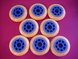 8pk Hyper Agent Orange Inline wheels 90mm 89A durable