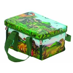 ZipBin Mini Dinosaur Playset