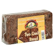 Hazelsauer Zweikornbrot (Two-Grain), 17.6-Ounce Loaf (Pack of 12)