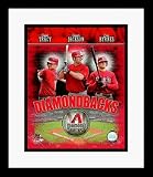 Chad Tracy, Eric Brynes and Conor Jackson Arizona Diamondbacks MLB 