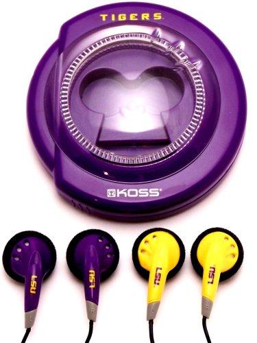 Koss Sportbuds 2 Pack Stereo Earphones with Team Logo Case (LSU) 51go4qh8TkL Koss Sportbuds 2 Pack Stereo Earphones with Team Logo Case (LSU)