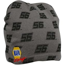 NASCAR Chase Authentics Martin Truex Jr. Charcoal Driver Knit Beanie