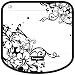 TAGGER(�^�K�[) CREW(��T�C�Y) FLAP SURF FLOWER BSLY CF-84