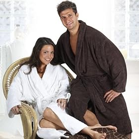 Turkishtowels Bamboo Bathrobe Collection 65% Bamboo 35% Combed Egyptian Cotton Made in Turkey