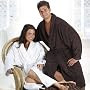 Turkishtowels Bamboo Bathrobe Collection 65% Bamboo 35% Combed Egyptian Cotton Made in Turkey
