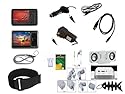 iShoppingdeals- 13 Items Premium Accessory Bundle Combo For Creative Zen 2GB,4GB,8GB,16GB,32GB Series.( Includes: Black Silicone case + Clear Crystal Case + Car Charger + Wall Charger + usb Straight data cable + Mini Speaker + Adjustable Armband + Belt Clip +Lanyard + Screen Protector +3.5mm~3.5mm Straight Audio cable + White Stereo Headphone + Fishbone style Keychain)