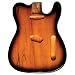 Golden Gate S-313 T Style Guitar Body (Tobacco Red, Single Cutaway, Single Coil)
