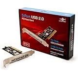 Vantec 5-Port USB 2.0 PCI Host Card
