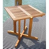 Premium Plantation Teak Square Table Alicante