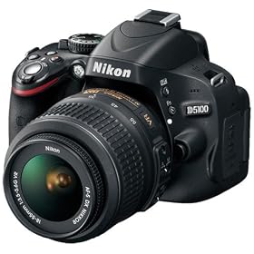 Nikon D5100 16.2MP CMOS Digital SLR Camera with 18-55mm f/3.5-5.6 AF-S DX VR Nikkor Zoom Lens