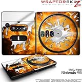 DJ Hero Skin Chrome Drip on Fire fits Nintendo Wii DJ Heros (DJ HERO NOT IN ....