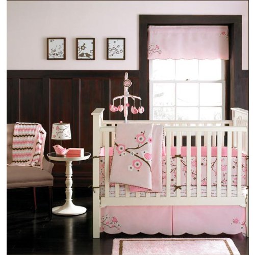 MiGi Pink Blossom 4 pc Crib Set product image
