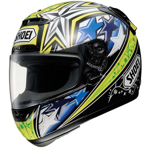 Shoei Elias X-Eleven Full Face Motorcycle Helmet - Color: TC-3 - Size: X-Large Image Shoei Elias X-Eleven Full Face Motorcycle Helmet - Color: TC-3 - Size: X-Large