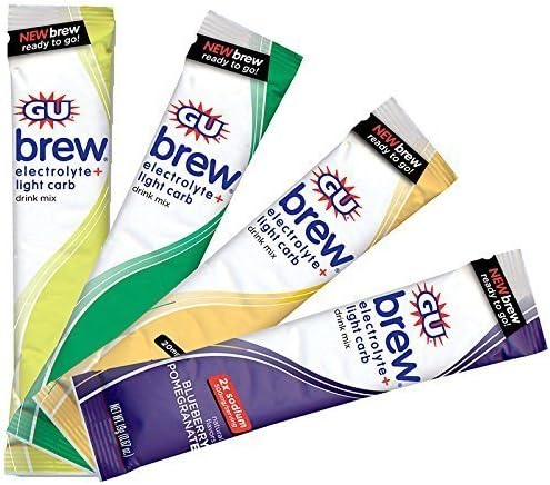 GU Brew Electrolyte Brew - 12 Pack MIXED Stick Pack w/ Free SportLegs Trial Pack (Mixed 12 Pack w/ Free SportLegs Trial Pack)