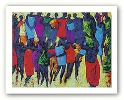 Marketplace by Jaime Olaya 28"x22" Art Print Poster
