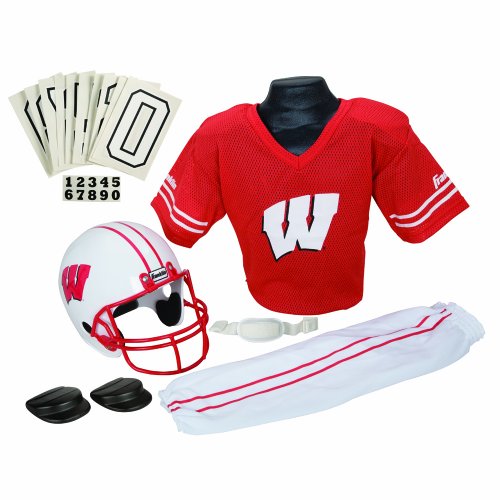 NCAA Wisconsin Badgers Deluxe Youth Team Uniform Set, Medium