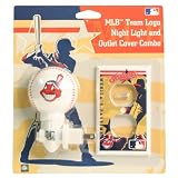 Cleveland Indians Night Light / Outlet Cover Combo Set