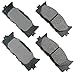 Akebono ACT1222 Proact Ultra Premium Ceramic Disc Brake Pad kit