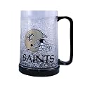New Orleans Saints Crystal Mugs Set of 2
