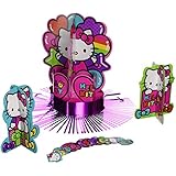 Amscan Hello Kitty Rainbow Table Decorating Kit, Multicolor