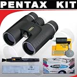 Pentax 10x42 DCF HRc Binocular + Deluxe Kit