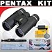 Pentax 10x42 DCF HRc Binocular + Deluxe Kit