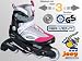 HUDORA Kinder Inliner Skater joey Soft IV Gr. 31-33 pink TÜV/GS NEU