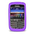 RIM BlackBerry Tour2 9650 for Verizon & Sprint Silicone Skin Case Purple