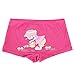 Dimore Little Girls Boyshort Hipster Panties 5 Pack Pink (6-8yr)